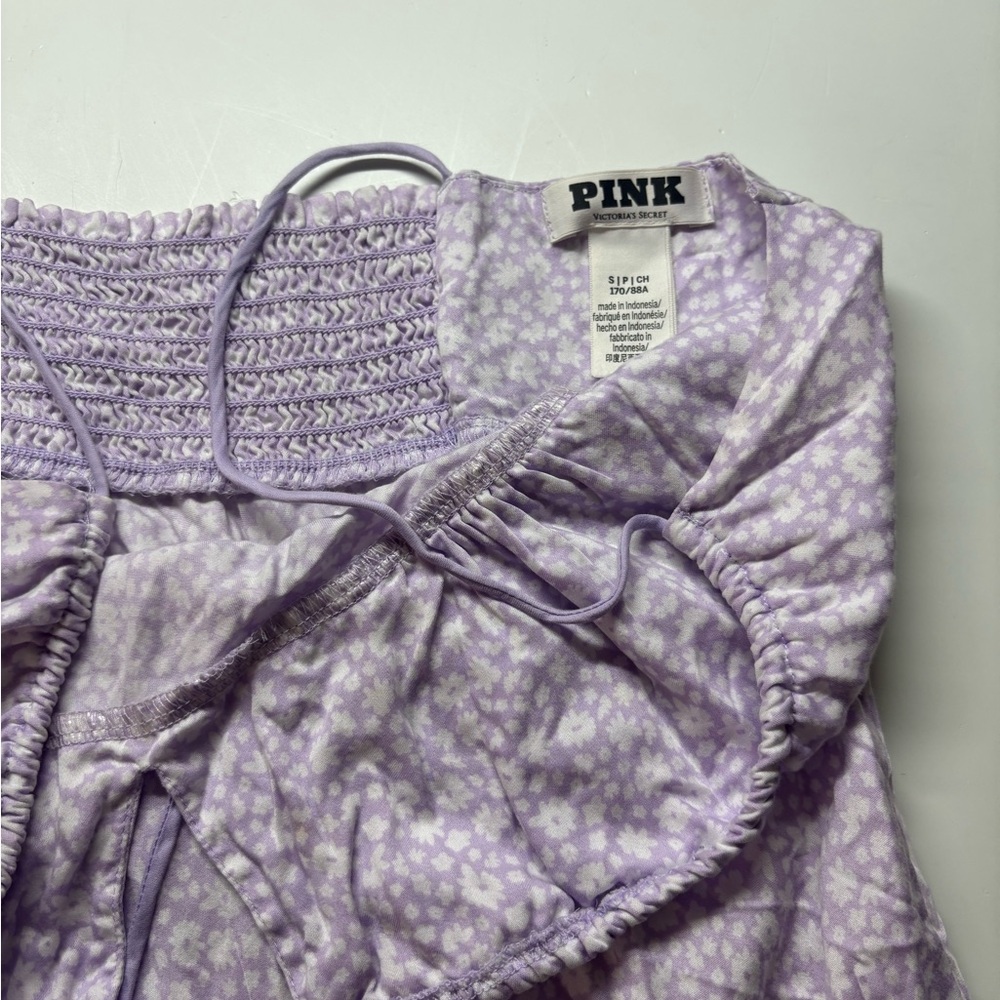 PINK Victoria's Secret Lilac Floral Camisole - Picture 5 of 6